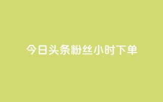 今日头条粉丝24小时下单,KS低价业务下单平台 - 拼多多1元10刀助力平台 - 微信拼多多互砍