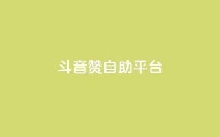 斗音赞自助平台 - 斗音赞自助平台：让你的音乐天赋闪耀光芒~