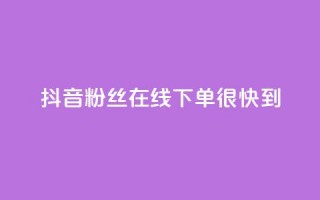 抖音粉丝在线下单很快到 - qq空间转发在线下单