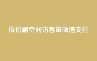 低价刷qq空间访客量微信支付 - 使用微信支付低价提升QQ空间访客量的技巧。