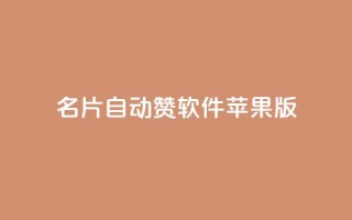 QQ名片自动赞软件苹果版,快手免费打call软件 - 全网最低价游戏辅助卡盟 - 抖音点赞浏览的软件