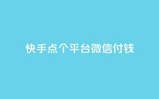 快手点20个平台微信付钱 - QQ访问空间的网站