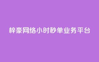 梓豪网络24小时秒单业务平台,抖音业务点赞真人 - dy业务下单24小时最低价 - 抖音24小时在线商城