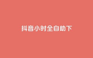 抖音24小时全自助下,KS低价业务下单平台 - 自动下单软件 - 快手24小时下单业务微信支付