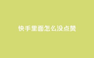 快手里面怎么没点赞,快手业务低价人机 - 拼多多刷助力网站哪个可靠 - pdd砍一刀会不会