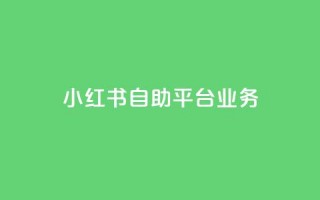 小红书自助平台业务 - 小红书自助平台业务 - 提升内容推广效果~