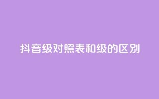 抖音75级对照表和60级的区别 - 抖音75级与60级对比分析及升级影响。