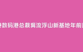 香港数码港总裁：冀流浮山新基地2030年前落成