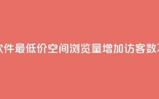 ks业务下单软件最低价 - qq空间浏览量增加访客数不变