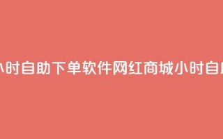 网红商城24小时自助下单软件(网红商城24小时自助购物软件)