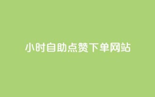 24小时自助点赞下单网站 - 24小时点赞下单服务一站式解决~