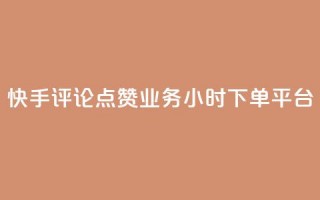 快手评论点赞业务24小时下单平台 - 快手评论点赞业务24小时下单平台-专业快手评论点赞服务。