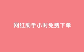 网红助手24小时免费下单,dy业务下单低价 - 网红助手app亮点 - ks免费业务平台