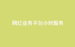 网红业务平台24小时服务 - 网红业务平台提供全天候服务~