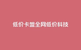 低价卡盟全网低价科技,24小时在线出售快手白号 - qq空间点赞 购买网站DNS商城 - dy自定义评论业务