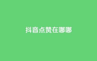 抖音点赞在哪哪,qq超级会员低价购买平台 - 快手1元1000赞秒到 - dy自定义评论业务