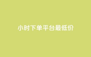 24小时下单平台最低价,抖音业务代理平台 - 今日头条粉丝怎么买的 - 自助业务网-24小时自助下单商城 -