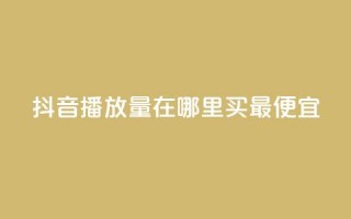 抖音播放量在哪里买最便宜,全网最低价业务平台 - 拼多多砍价助力助手 - 助多多