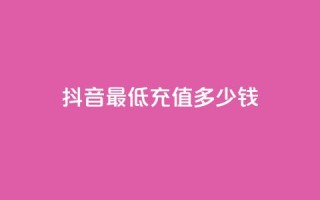 抖音最低充值多少钱,抖音真人粉丝平台 永不掉粉 - 快手作品点赞评论神器 - 免费快手帐号100个