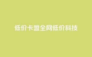 低价卡盟全网低价科技,24小时在线出售快手白号 - qq空间点赞 购买网站DNS商城 - dy自定义评论业务