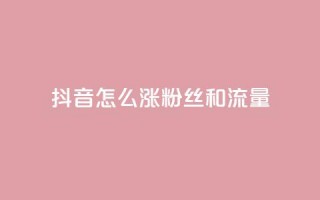 抖音怎么涨粉丝和流量,快手涨粉丝的小程序是哪个 - 快手点赞要微信支付 - 安逸科技2021卡盟