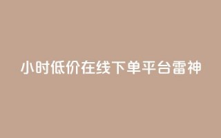 24小时低价在线下单平台雷神,ks业务自助下单货源最低价 - ks自助下单业 - qq24小时自助下单全网最低价