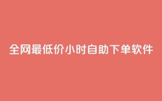 全网最低价24小时自助下单软件,快手下单平台推荐 - ks0.01刷100 - 游戏货源站全网最低价