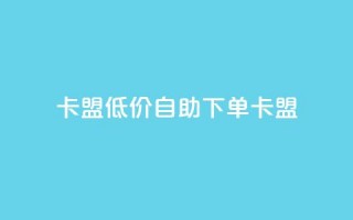 QQ卡盟低价自助下单(QQ卡盟-优惠自助下单)