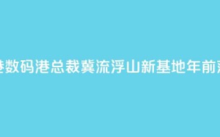 香港数码港总裁：冀流浮山新基地2030年前落成