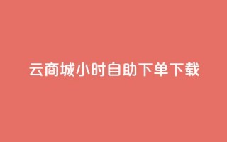 云商城24小时自助下单下载 - 云商城24小时自助下单，便捷下载应用程序~