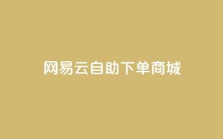 网易云24h自助下单商城,免费领取10000快手播放量 - qq业务代理平台 - 抖音获取10000赞