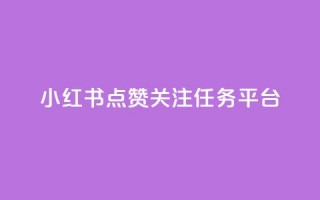 小红书点赞关注任务平台 - QQ空间秒赞