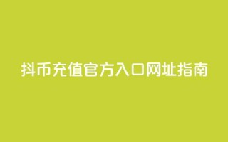 抖币充值官方入口网址指南