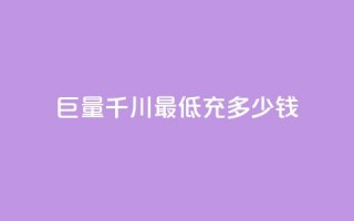 巨量千川最低充多少钱,卡盟平台24小时自助下单 - 云小店24小时自助下单 - 拼多多免费助力平台