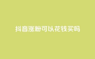 抖音涨粉可以花钱买吗,云商城自助下单最便宜平台 - 抖音如何增加粉丝 - 抖音粉丝不增加怎么办