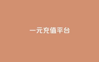 一元充值平台 - 一元充值平台——便捷又省钱的充值方式。