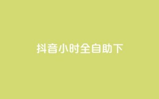 抖音24小时全自助下,卡盟官网入口 - 抖音播放量黑科技app - 一块钱买1000粉