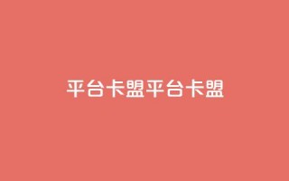 平台卡盟 平台卡盟,抖音卖粉丝 - 抖音作品点赞自助 - ks是什么意思