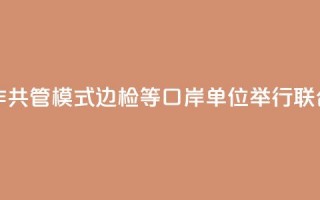 探索创新协作共管模式：边检等口岸单位举行联合巡航