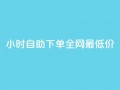 qq24小时自助下单全网最低价,抖音业务全网最低价24 - 玩酷网络自助下单 - 抖攒粉