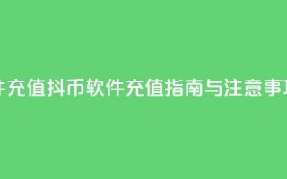 抖币软件充值 - 抖币软件充值指南与注意事项!