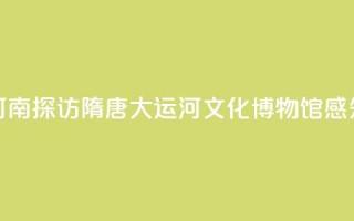 【何以中国 行走河南】探访隋唐大运河文化博物馆 感知古代“水上高铁”