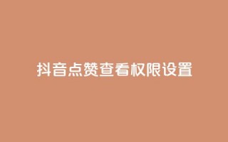 抖音点赞查看权限设置,qq代充超级会员 - 快手业务平台网站官网 - 王者官方网站刷人气值