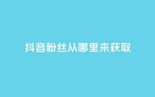 抖音粉丝从哪里来获取,刷qq会员永久网址站卡盟 - 点赞链接入口 - 点赞下单平台自助