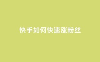 快手如何快速涨粉丝1000,qq超级会员代充网站便宜 - 自助下单全网 - 1元秒一万赞