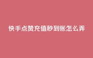 快手点赞充值秒到账怎么弄,粉丝业务平台代理 - 九梦百货商城自助下单 - 在线刷qq空间访客数量